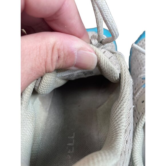 Merrell Vaport Glove 6 Womans tan blue vibram Trail running sneakers Sz 9 - Picture 7 of 16